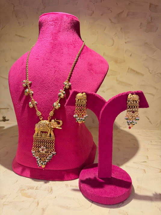 Rajsi Kathi haar set
