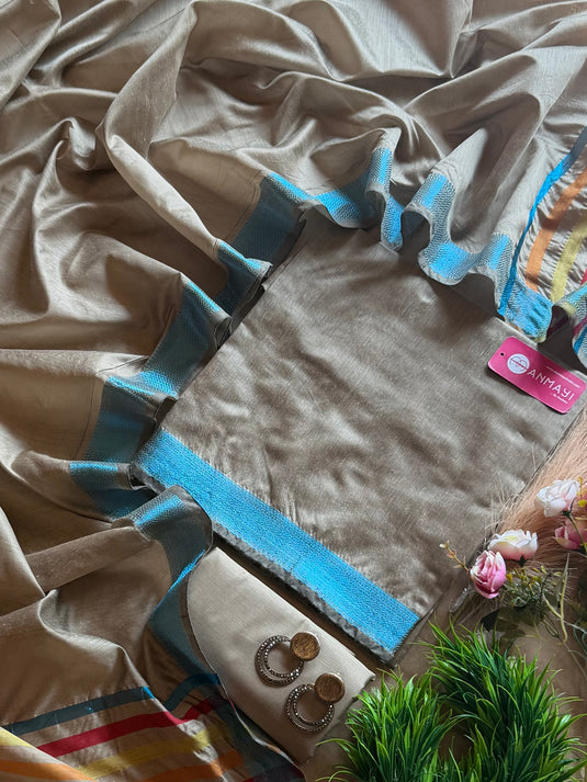 South chanderi suit set