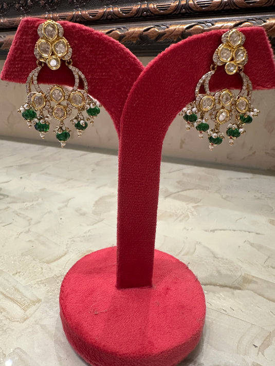 Meraki coloured pearl earrings