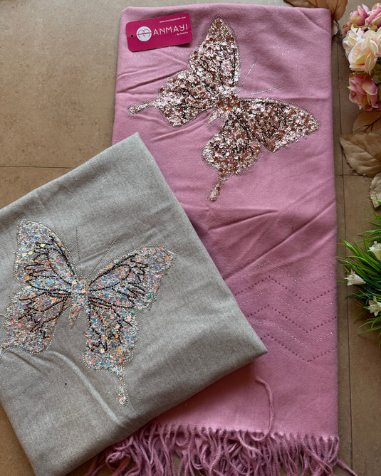 Seaquins butterfly stoles